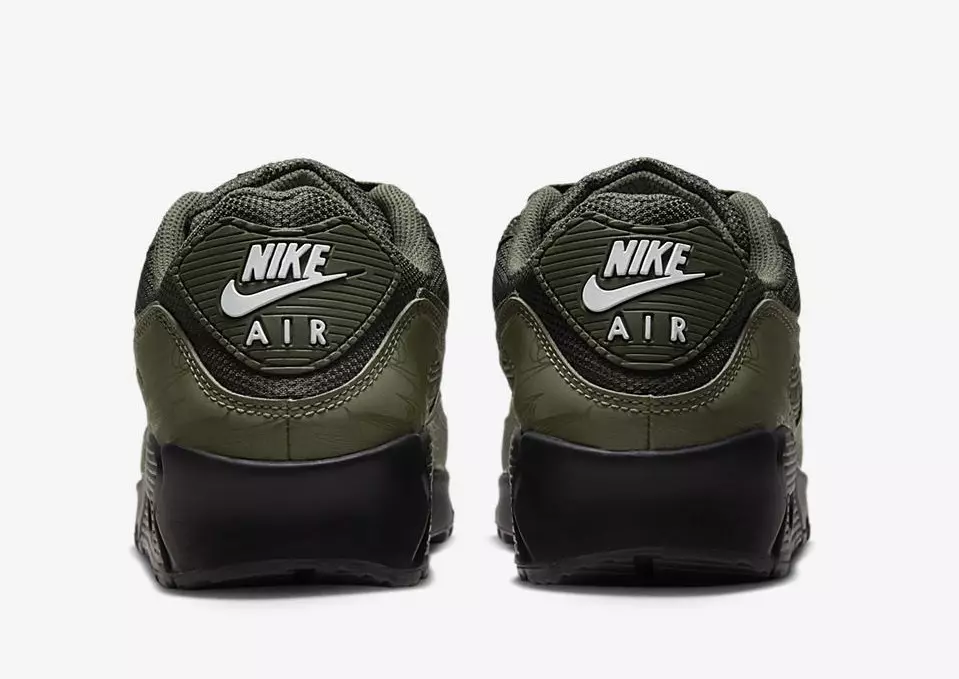 Nike Air Max 90 Olive Heijastava DZ4504-300 Julkaisupäivä