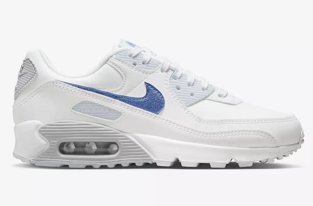 Nike Air Max 90 Ақ көк DX0115-100 Шығарылған күні