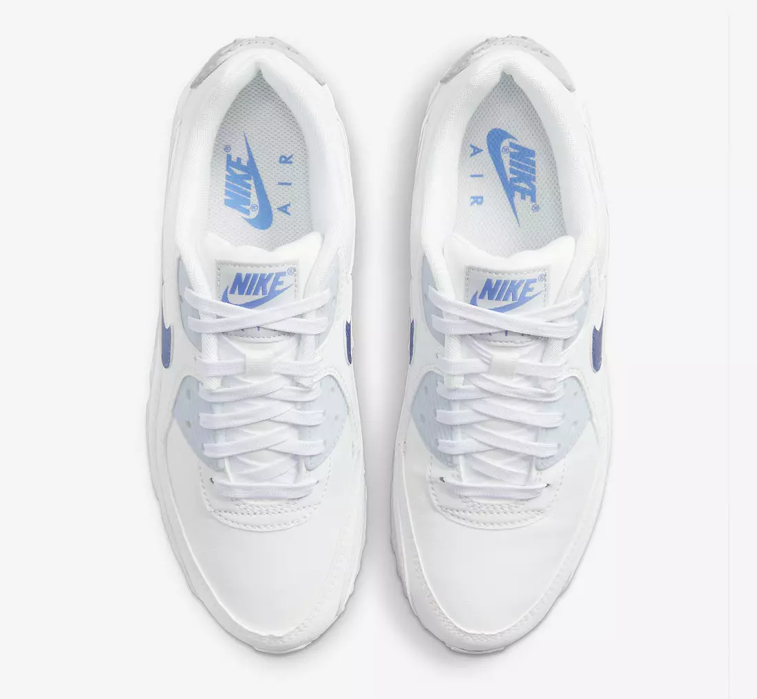 Nike Air Max 90 White Blue DX0115-100 Թողարկման ամսաթիվ