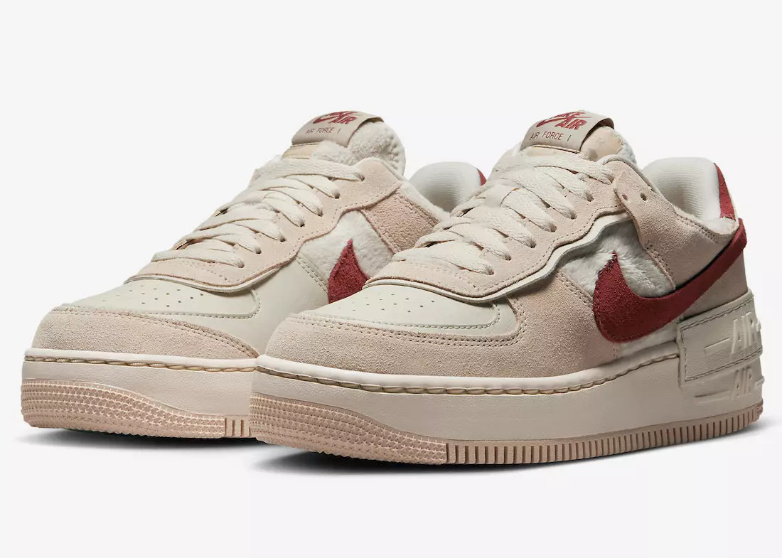 Nike benotzt Mixmaterialien op dësem Air Force 1 Shadow