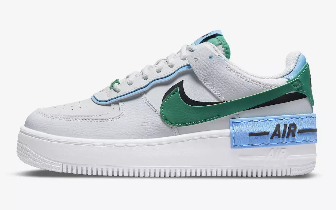 Nike Air Force 1 Shadow Photon Dust Malachite CI0919-004 Chiqarilgan Sana