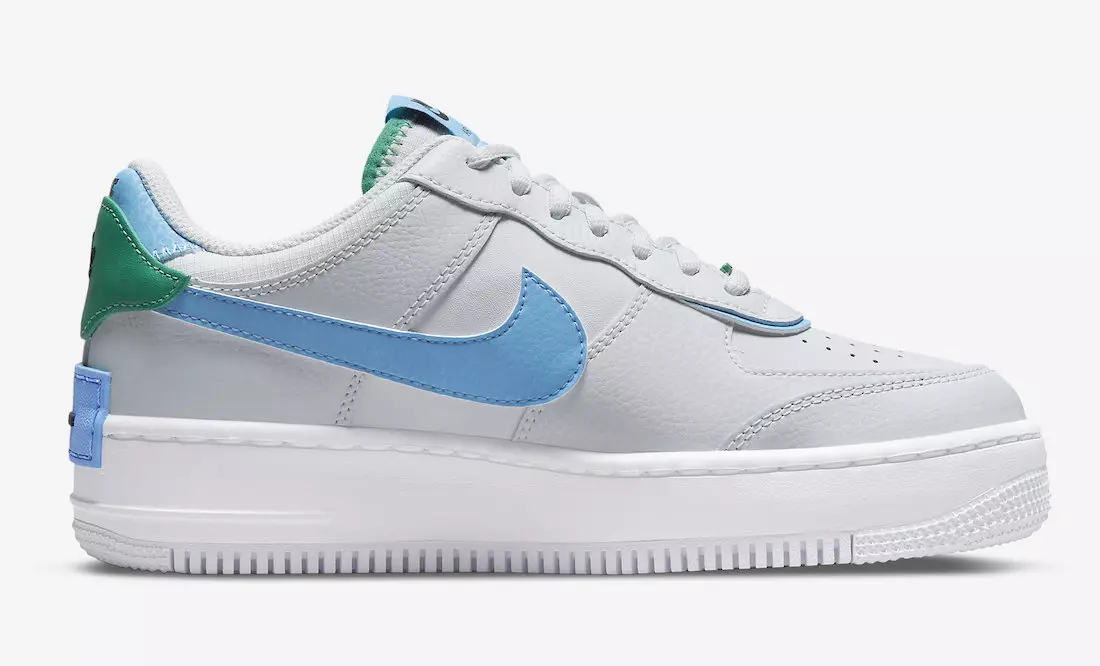 Nike Air Force 1 Shadow Photon Dust Malachite CI0919-004 Išleidimo data