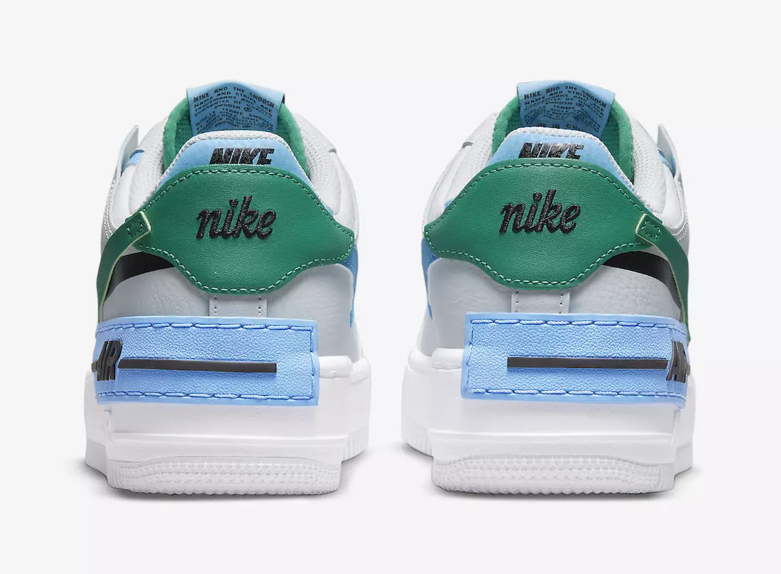 Nike Air Force 1 Shadow Photon Dust Malachite CI0919-004 Дата на издаване