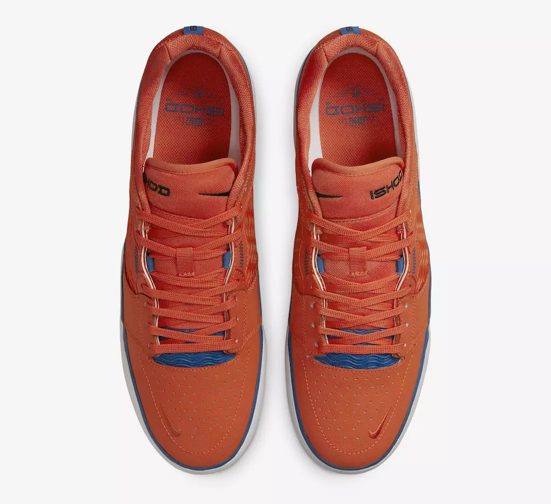 Nike SB Ishod Orange Blau DZ5648-800 – Erscheinungsdatum