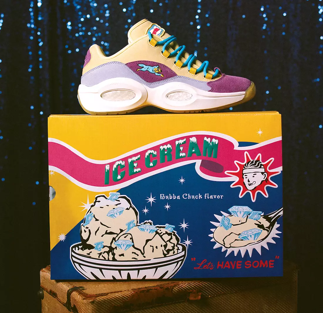 BBC Ice Cream Reebok Question Low Running Dog Date de sortie