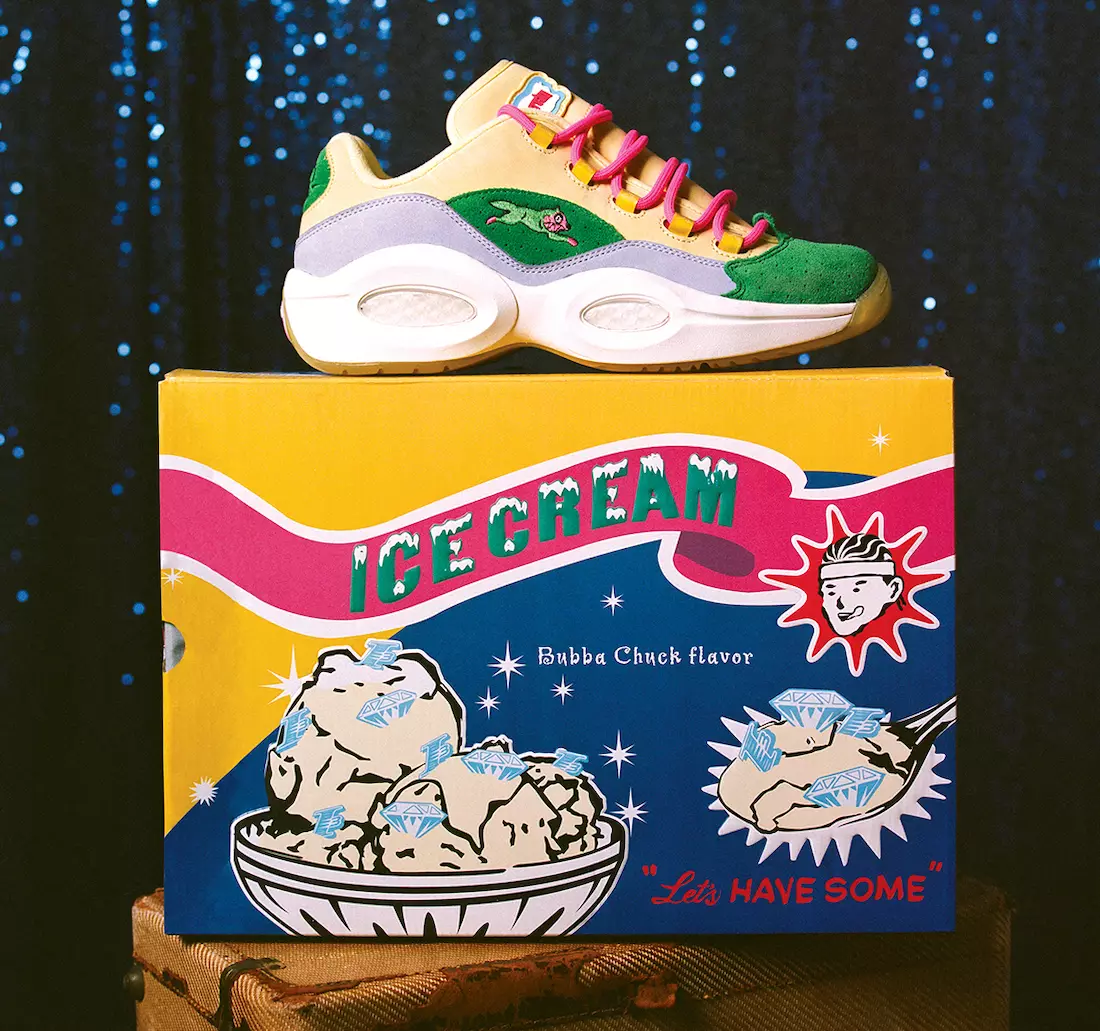 BBC Ice Cream Reebok Question Low Running Dog Release Date