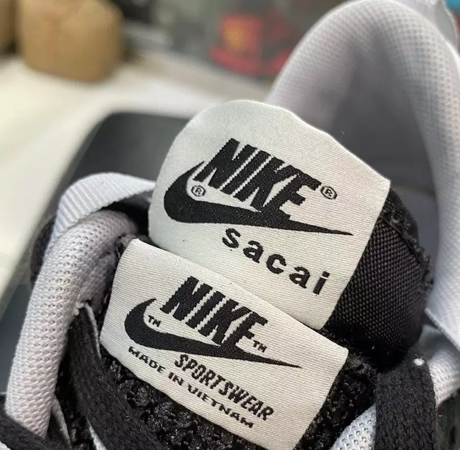 sacai Nike VaporWaffle Siyah Beyaz CV1363-001 Çıkış Tarihi