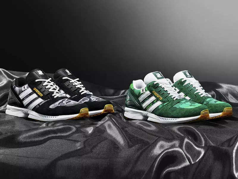 BAPE Undefeated adidas ZX 8000 Data premiery Cena