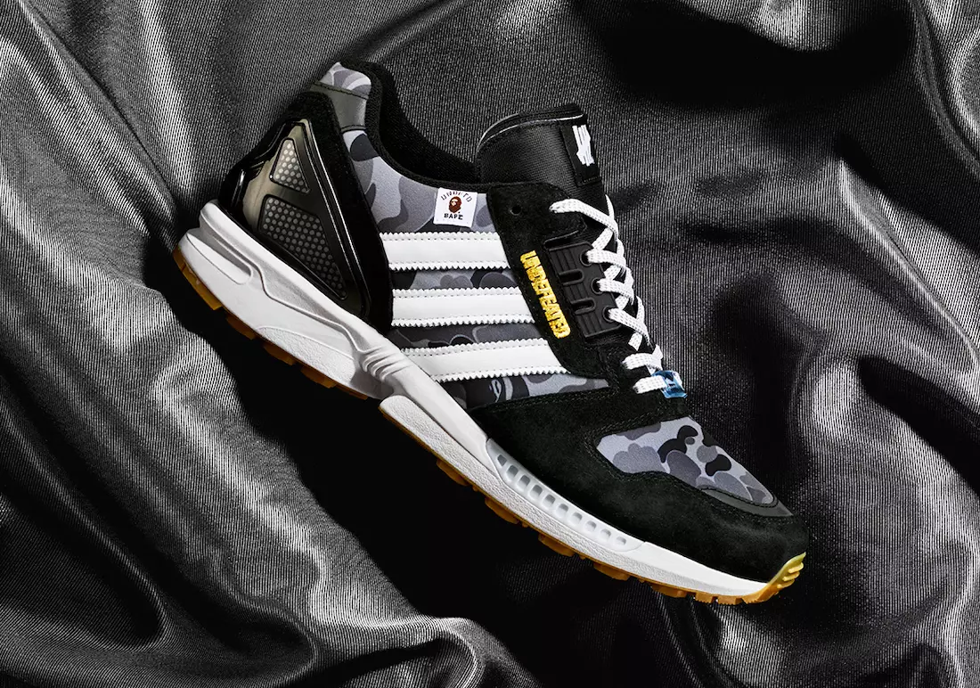 BAPE Undefeated adidas ZX 8000 FY8852 Data premiery Cena