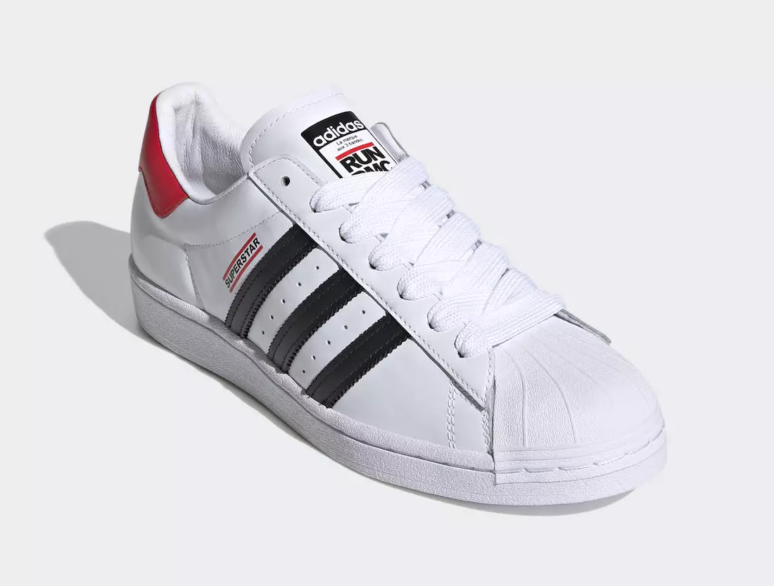 Kør DMC adidas Superstar White FX7616 Udgivelsesdato