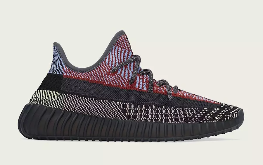 אַדידאַס Yeezy Boost 350 V2 Yecheil FW5190 מעלדונג טאָג פּרייַז