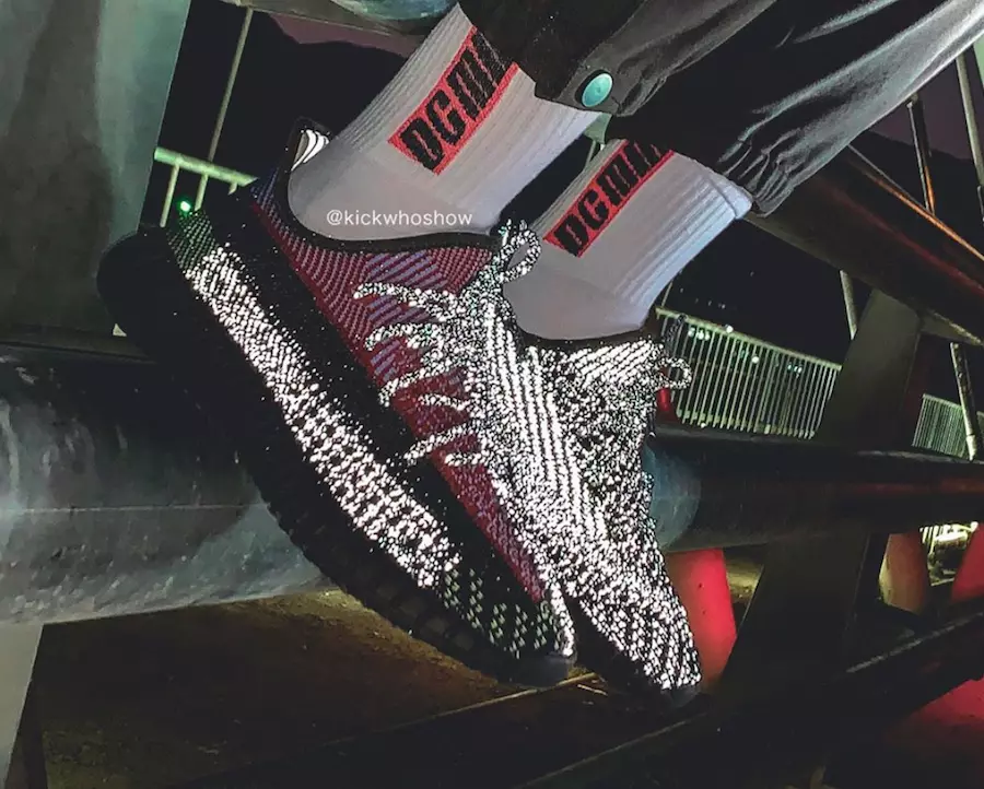 Adidas Yeezy Boost 350 V2 Yecheil Refletivo Data de lançamento