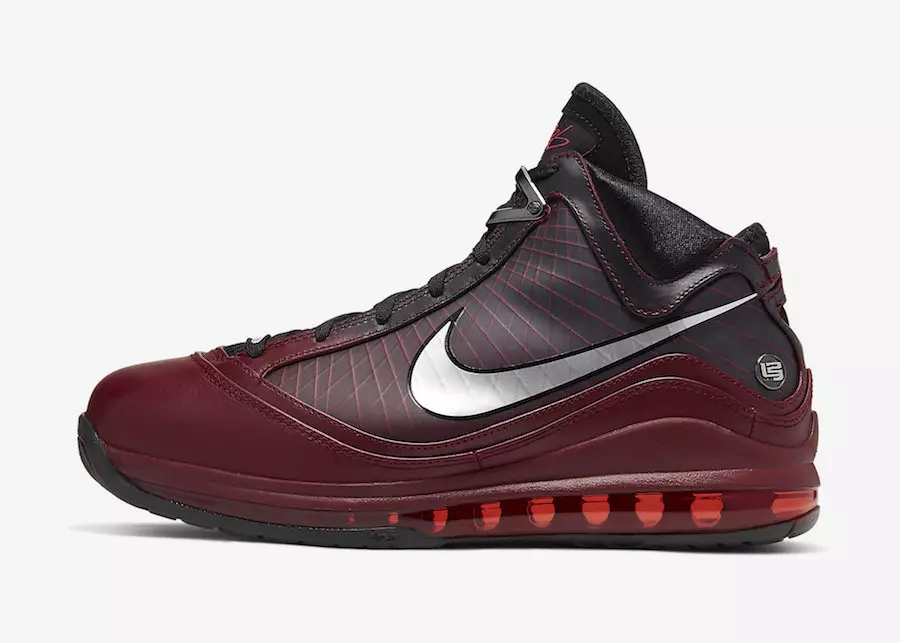 Nike LeBron 7 Krismasi CU5133-600 2019 Tarehe ya Kutolewa