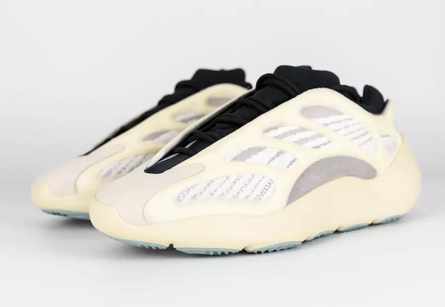 אַדידאַס Yeezy 700 V3 Azael Glow in the Dark FW4980 מעלדונג טאָג