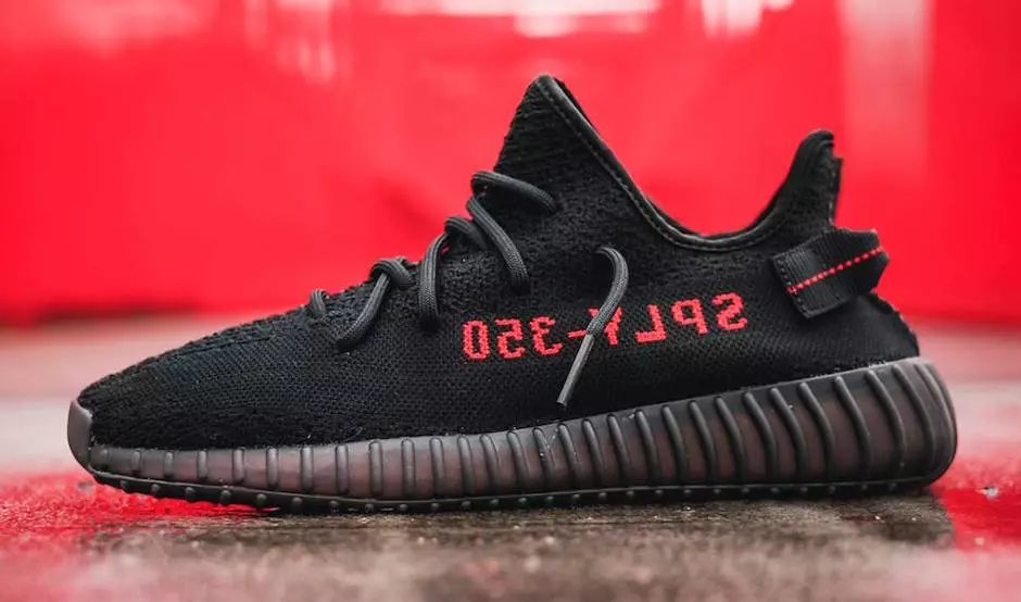 Adidas Yeezy Boost 350 V2 Preto Vermelho Data de lançamento