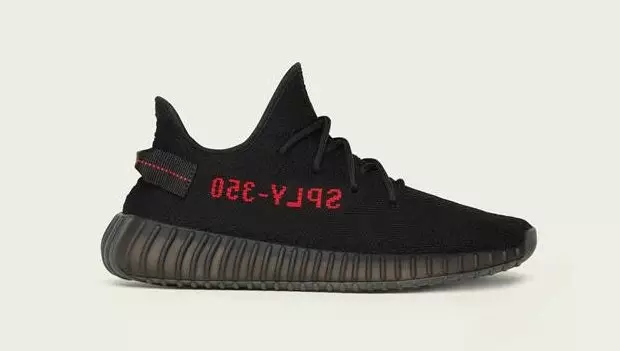 adidas Yeezy 350 Boost V2 Noir Rouge Bred Date de sortie