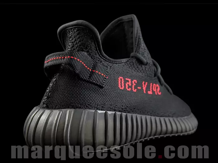 Yeezy Boost 350 V2 Noir Rouge CP9652