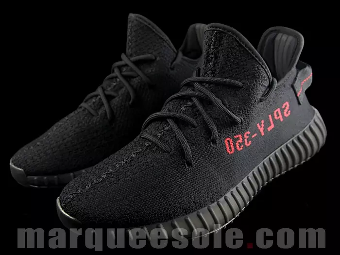 Yeezy Boost 350 V2 Black Red CP9652