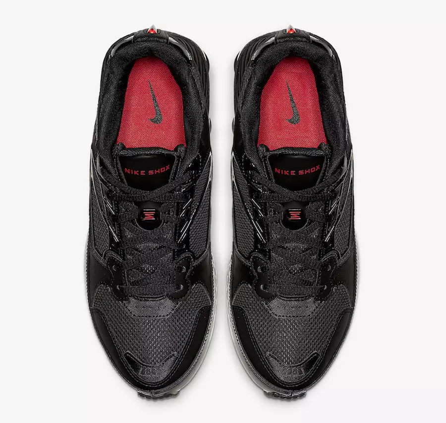 تاریخ انتشار Nike Shox Enigma Black Gym Red BQ9001-001