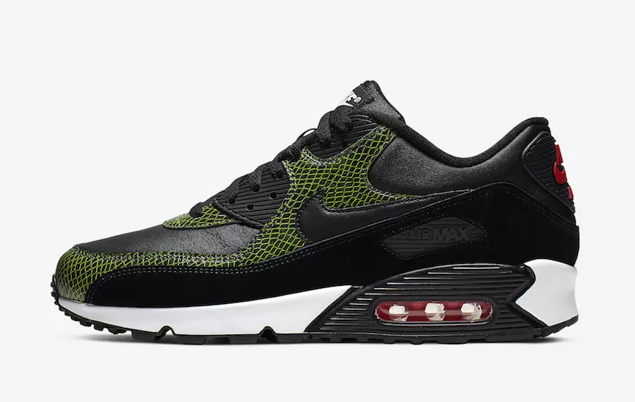 Nike Air Max 90 Green Python CD0916-001 Дата выпуску Цана