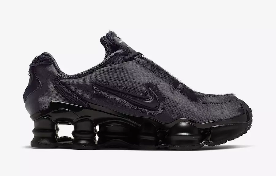 CDG Nike Shox TL Black CJ0546-001 Data lansării