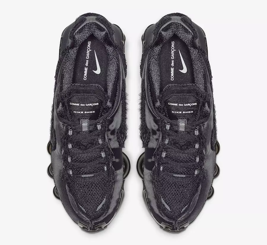 CDG Nike Shox TL Black CJ0546-001 Data premiery