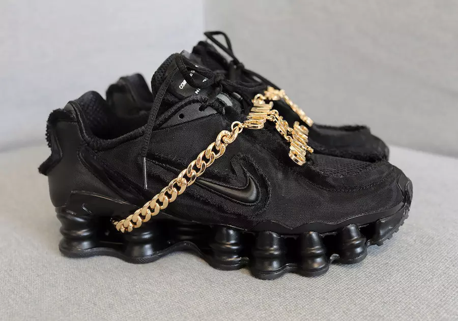 CDG Nike Shox Black Útgáfudagur