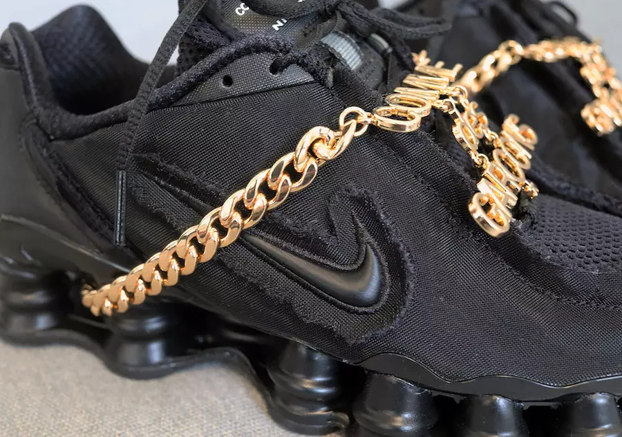 CDG Nike Shox Black Release Date