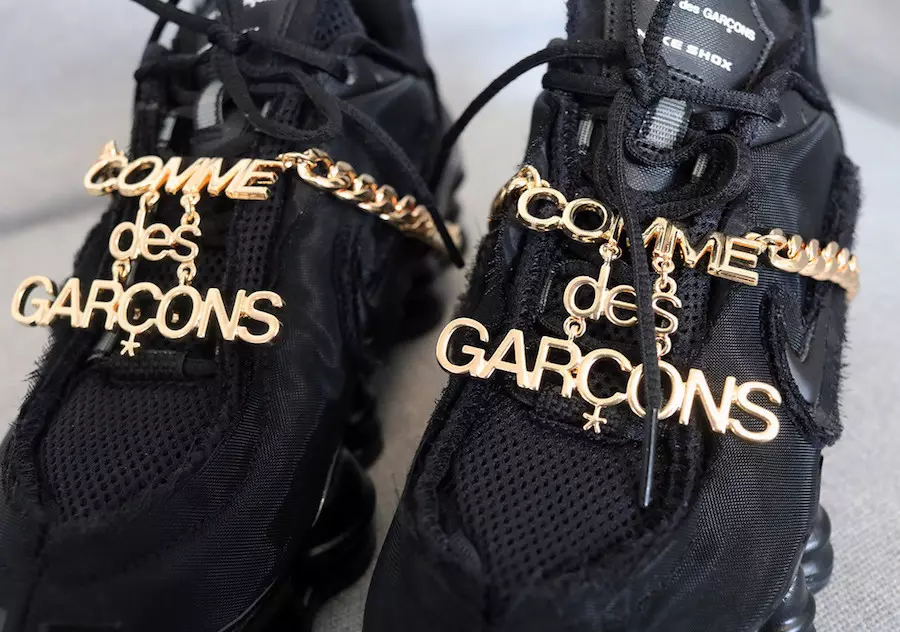 Data lansării CDG Nike Shox Black