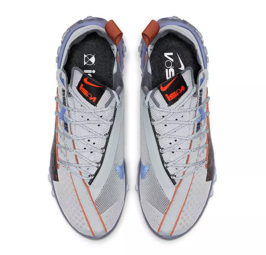 Nike React ISPA Wolf Grey Sapphire Dusty Peach CT2692-001 გამოშვების თარიღი