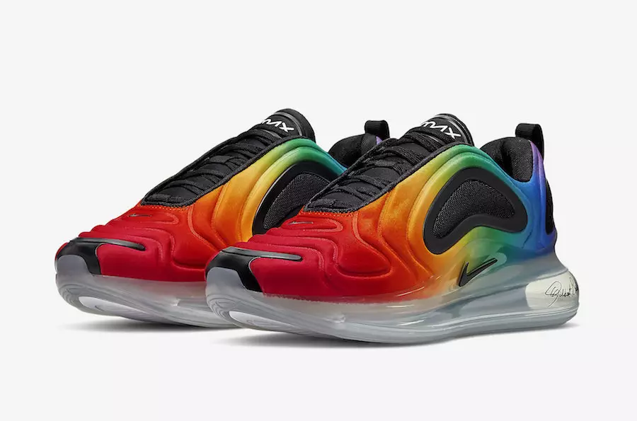 Nike onorează steagul curcubeu al lui Gilbert Baker cu Air Max 720