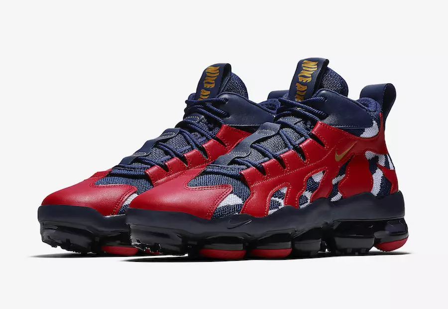 Nike VaporMax Gliese Midnight Navy Spor Salonu Kırmızı AO2445-400 Çıkış Tarihi