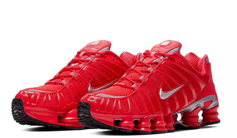 Nike Shox Total Red מעלדונג טאָג