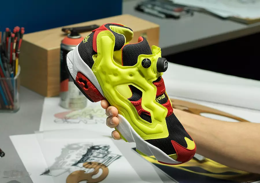 Reebok Insta Pump Fury Citron Prototype V47514 2019 Дата выпуску