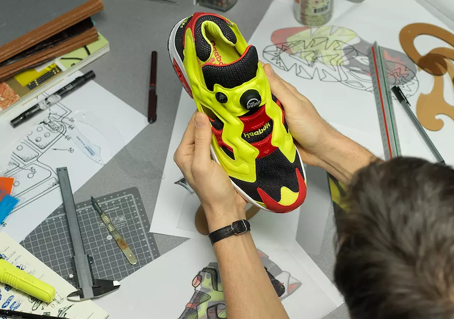 Reebok Insta Pump Fury Citron Prototype V47514 2019 Data e lëshimit