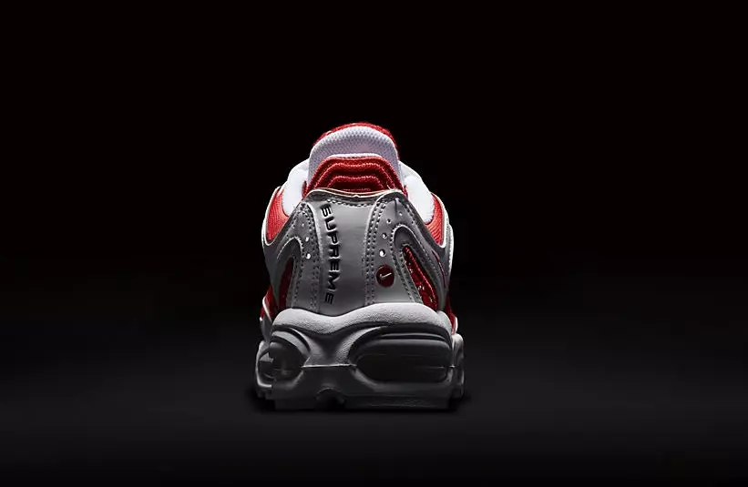 Supreme Nike Air Max Tailwind 4 IV White University Red AT3854-100 Utgivelsesdato