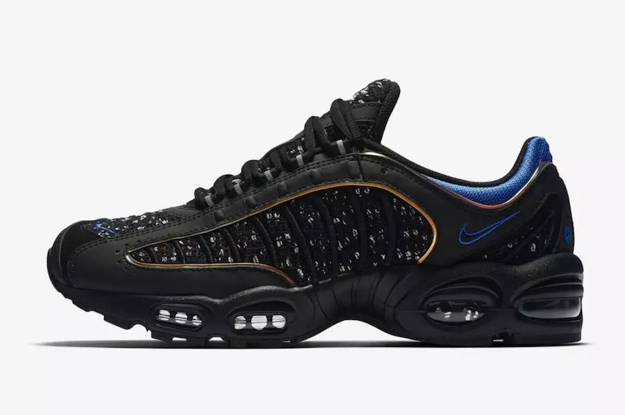 Supreme Nike Air Max Tailwind 4 IV Qora Moviy Chiqarilgan Sana