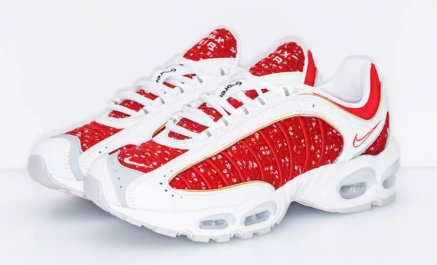 Supreme Nike Air Max Tailwind 4 IV Red White AT3854-100 Data premiery