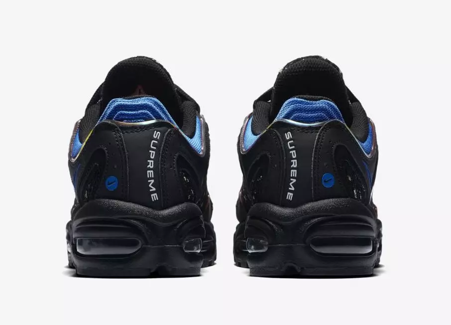 Ημερομηνία κυκλοφορίας Supreme Nike Air Max Tailwind 4 IV Black Blue