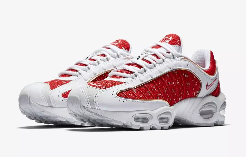 Supreme Nike Air Max Tailwind 4 IV White Red ဖြန့်ချိသည့်ရက်စွဲ