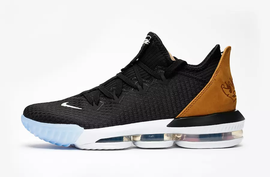 Nike LeBron 16 Low Black Tan CI2668-001 ဖြန့်ချိသည့်ရက်စွဲ