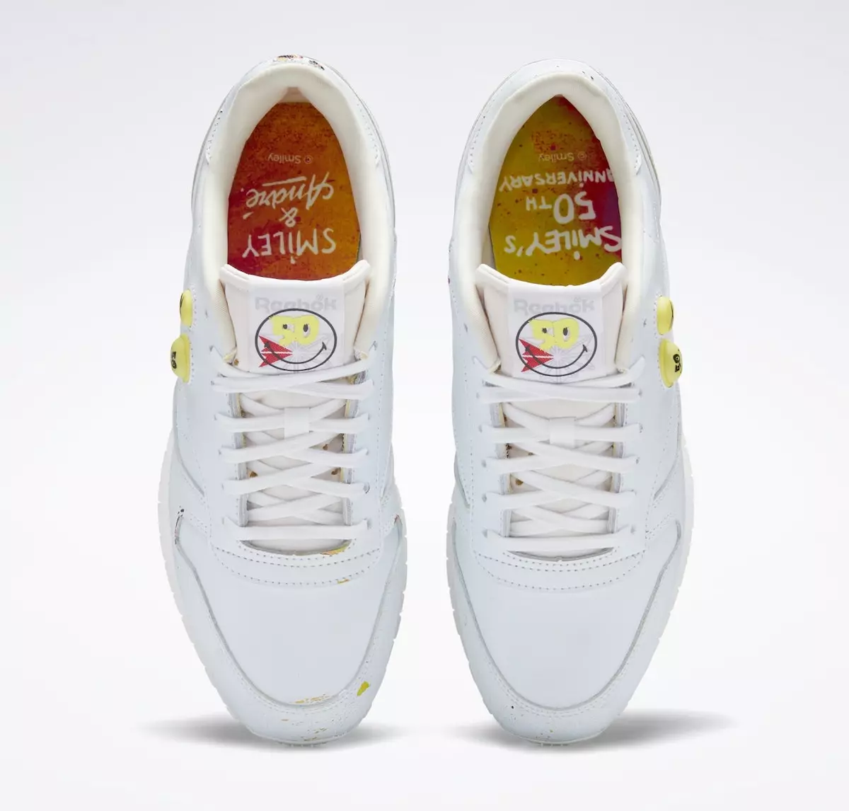 Reebok Smiley Classic Leather Pump 50th GY1580 תאריך שחרור