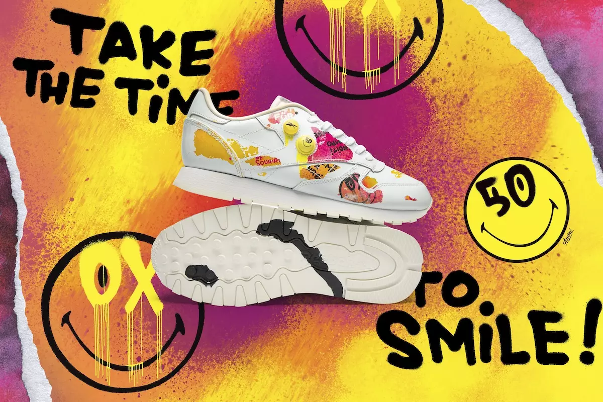 Reebok Smiley Classic ādas sūknis GY1580 Izlaišanas datums