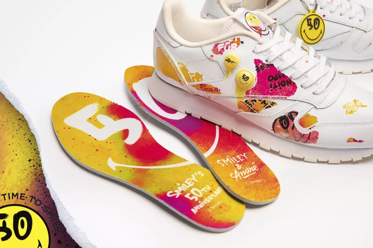 Reebok Smiley Classic Ġilda Pompa GY1580 Data ta 'Ħruġ