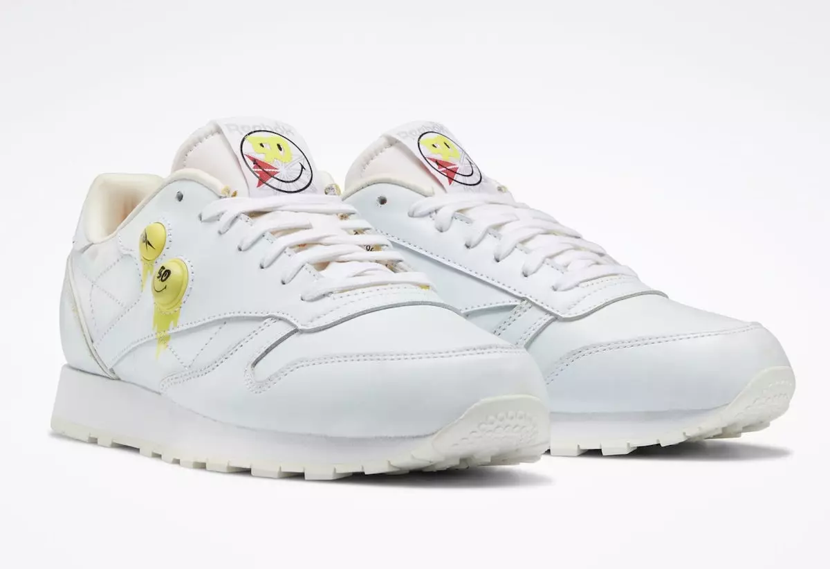 Reebok Smiley Classic Ġilda Pompa 50th GY1580 Data ta 'Ħruġ