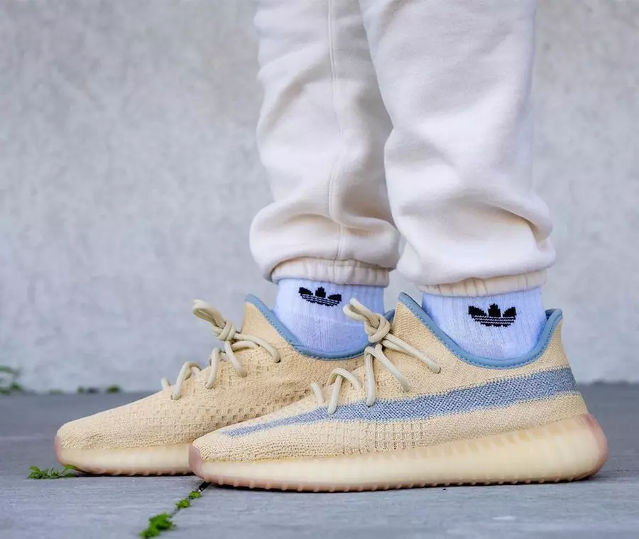 adidas Yeezy Boost 350 V2 თეთრეული FY5158 გამოშვების თარიღი