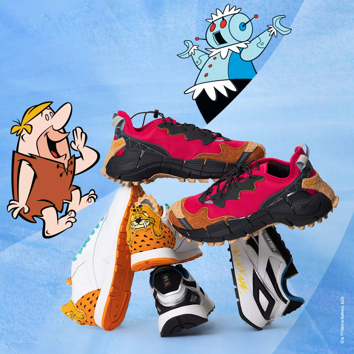 Reebok The Jetsons Flintstones ဖြန့်ချိသည့်ရက်စွဲ