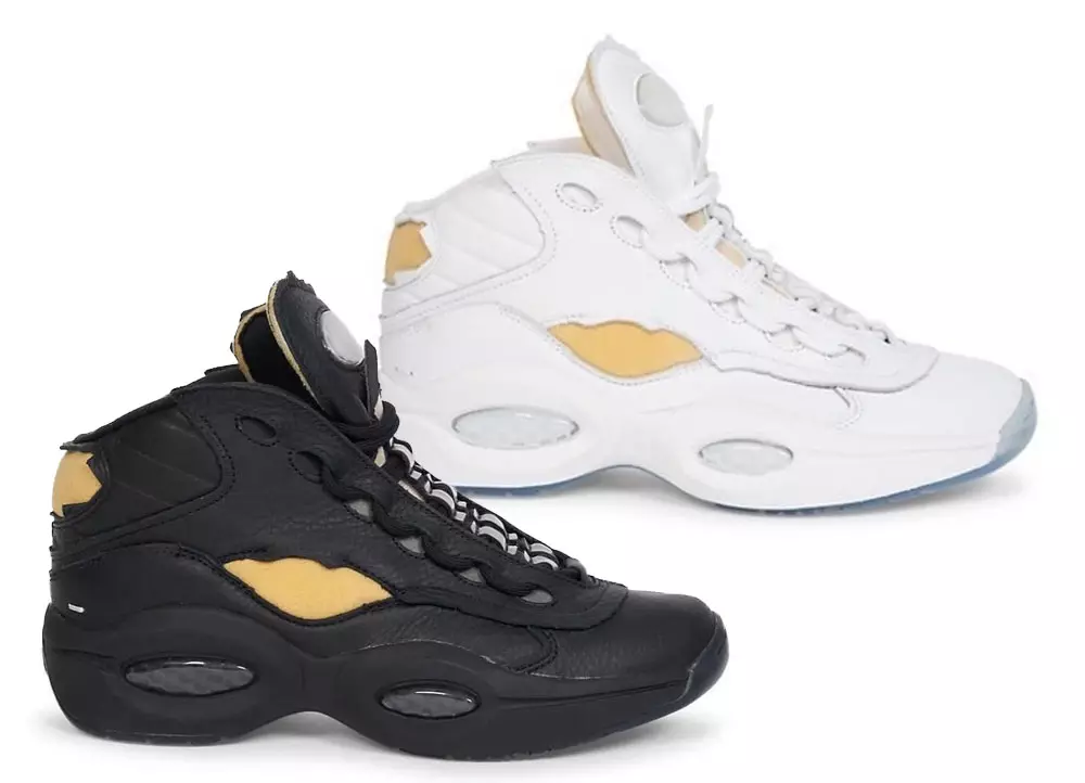 Maison Margiela Reebok Question Mid White Black Megjelenési dátum