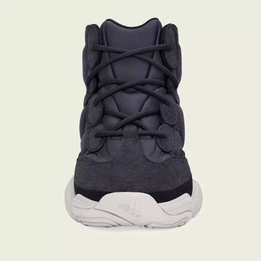 Adidas Yeezy 500 High Slate FW4968 oficialių nuotraukų išleidimo data