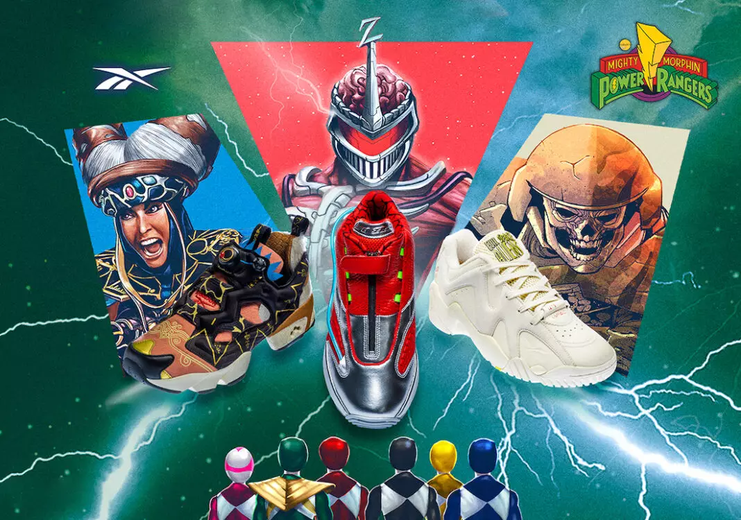 Kolekcja Power Rangers Reebok Villains 2022